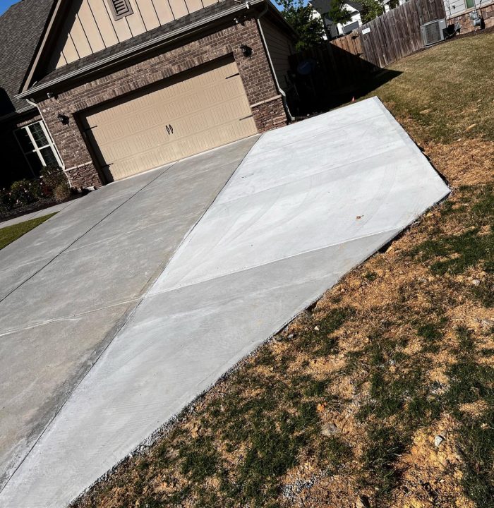 Concrete Driveway Extension